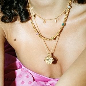 Missoma x Lucy Williams Roman arc coin necklace